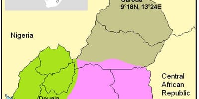 வரைபடம் கமரூன் காலநிலை