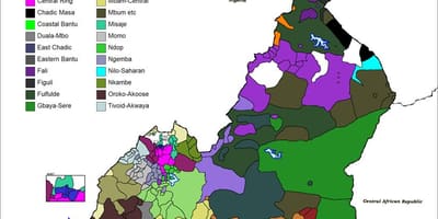 வரைபடம் கமரூன் மொழி